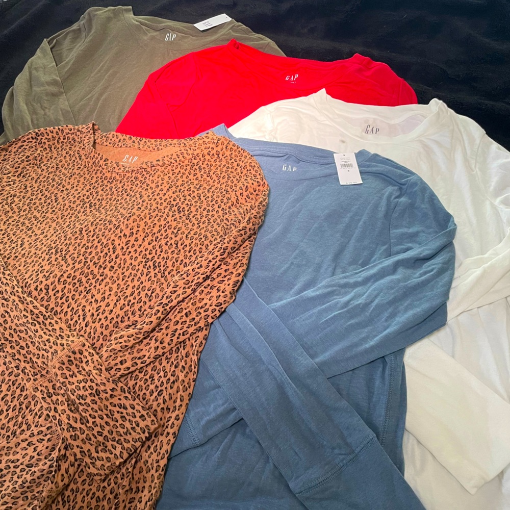 GAP Feathered T Long Sleeve Set